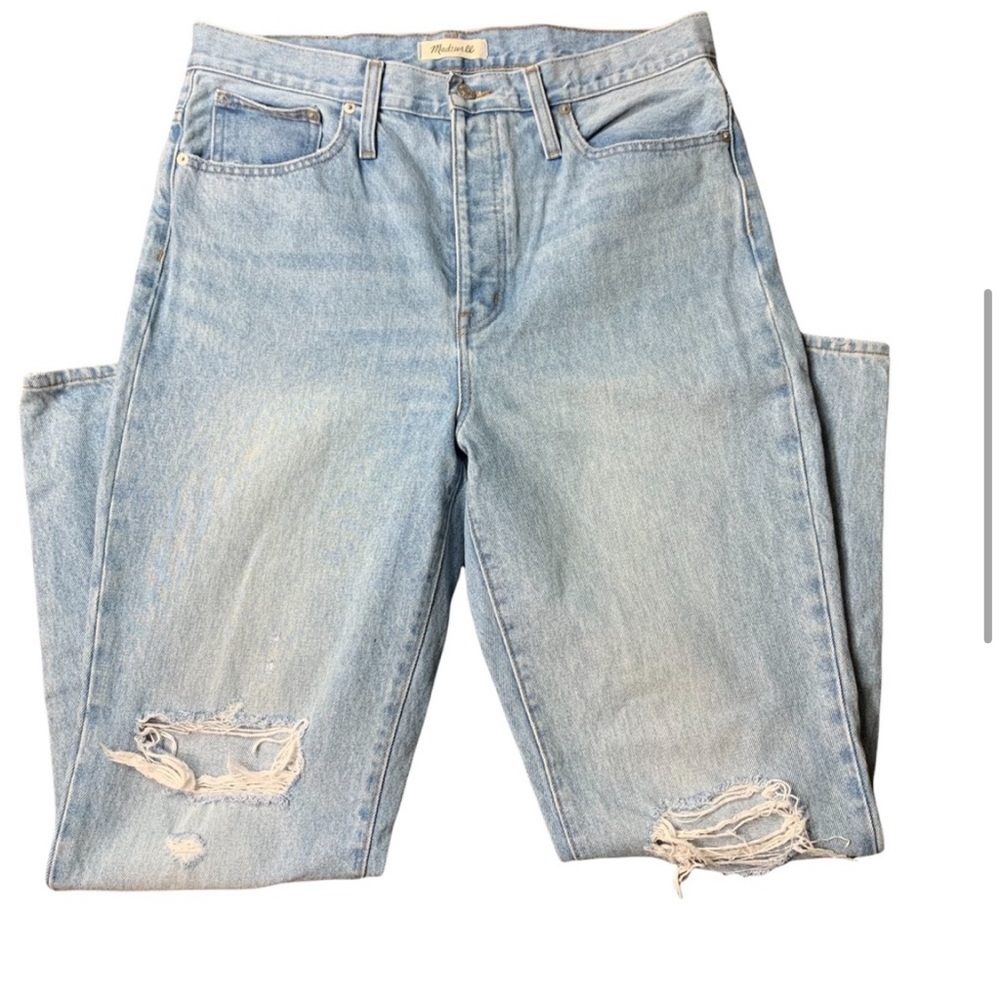 Madewell Full Length Classic Straight Mom Jeans